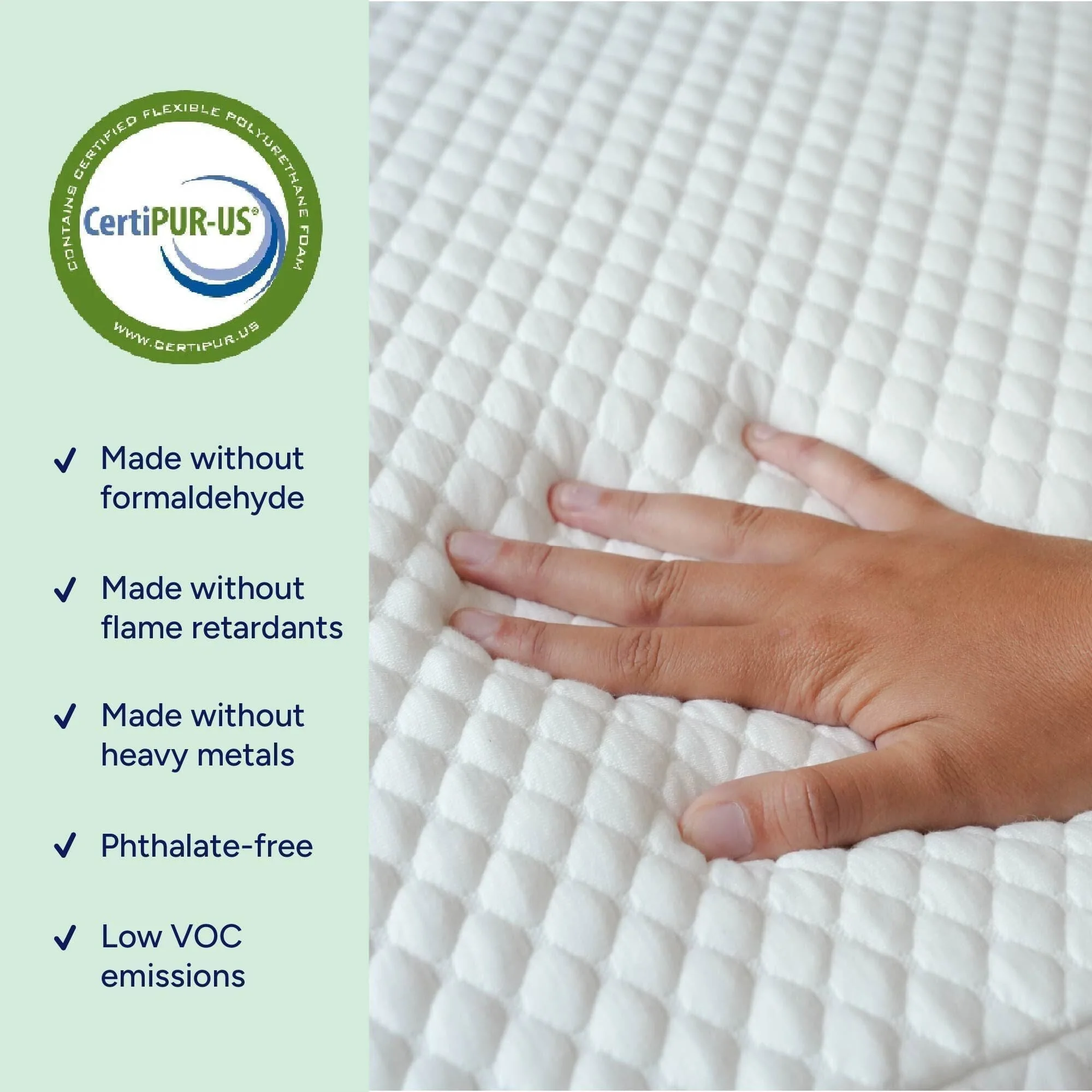 Two Pack 5-Inch Full Memory Foam Mattress - Image 11
