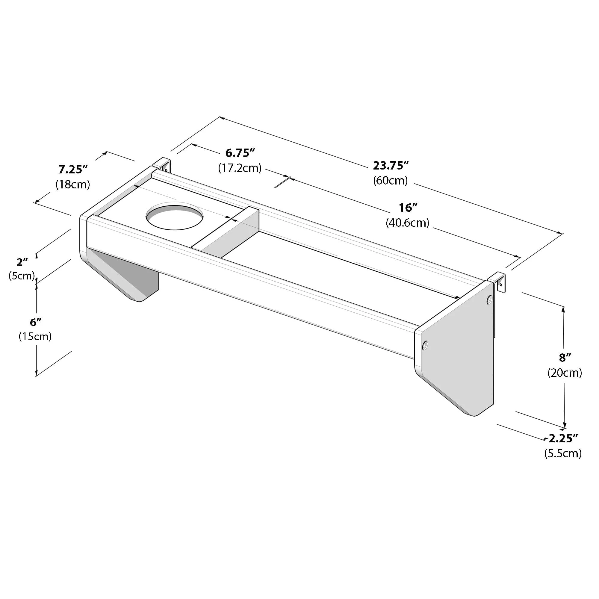 Bedside Tray with Cupholder - Image 26