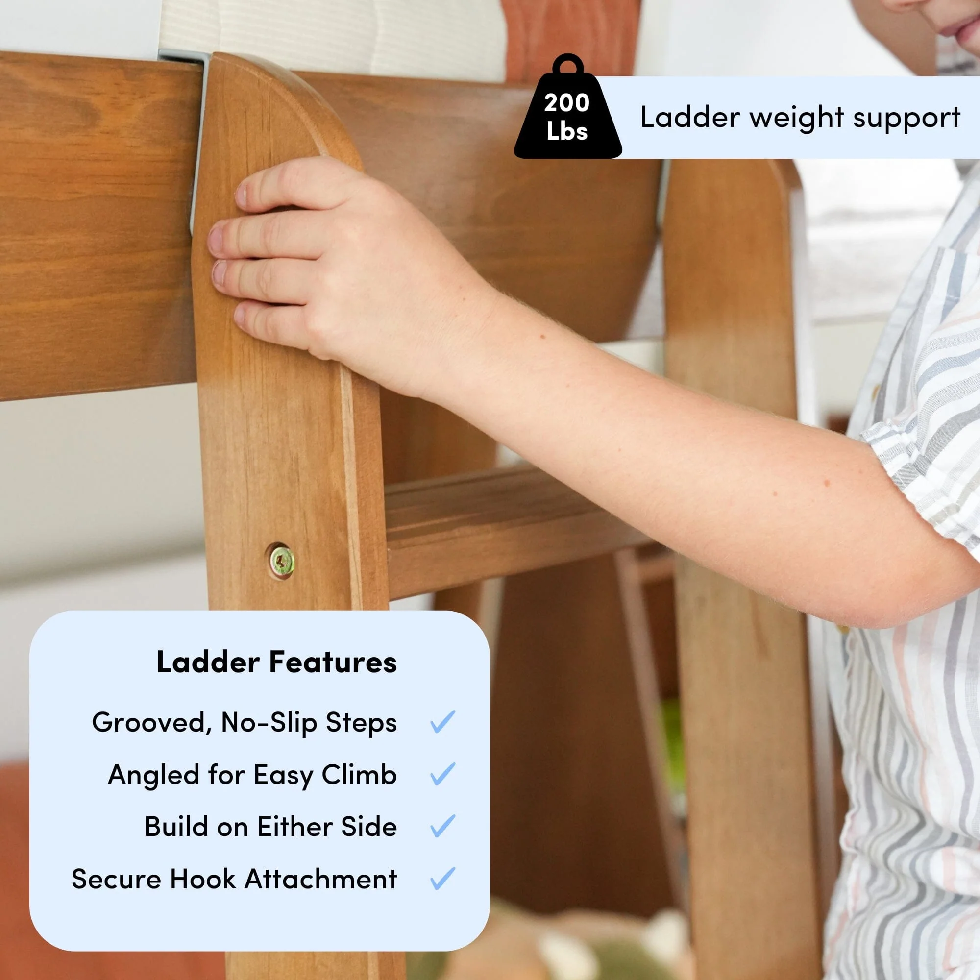 Mid-Century Modern Twin Over Twin Low Bunk Bed - Image 31